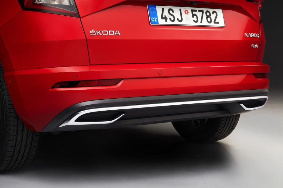 Детали экстерьера Skoda Karoq 4x4 Sportline 2018 года  (WW) (фото 23 из 48)
